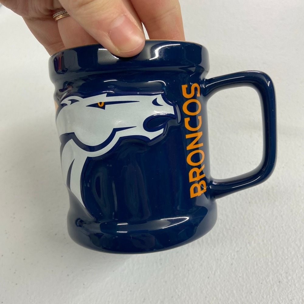 NFL Official licensed Denver Broncos football‎ coffee mug ceramic fan apparel